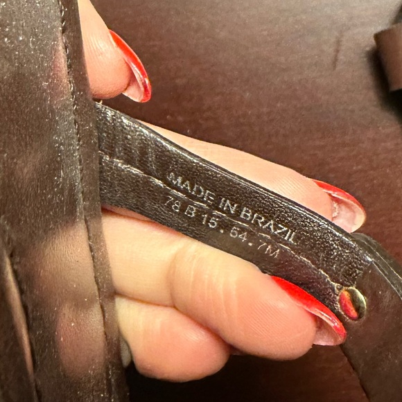 Brown Tory Burch Leather Sandals - Picture 3 of 3